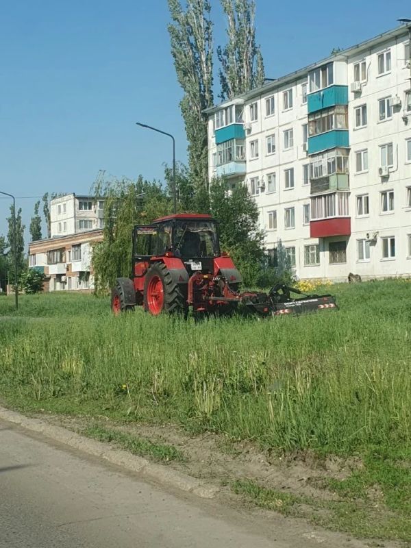 Нанесение разметки, покос, уборка городских улиц Нанесение разметки, покос, уборка городских улиц