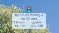 Прогноз погоды на 22 мая 2026 года