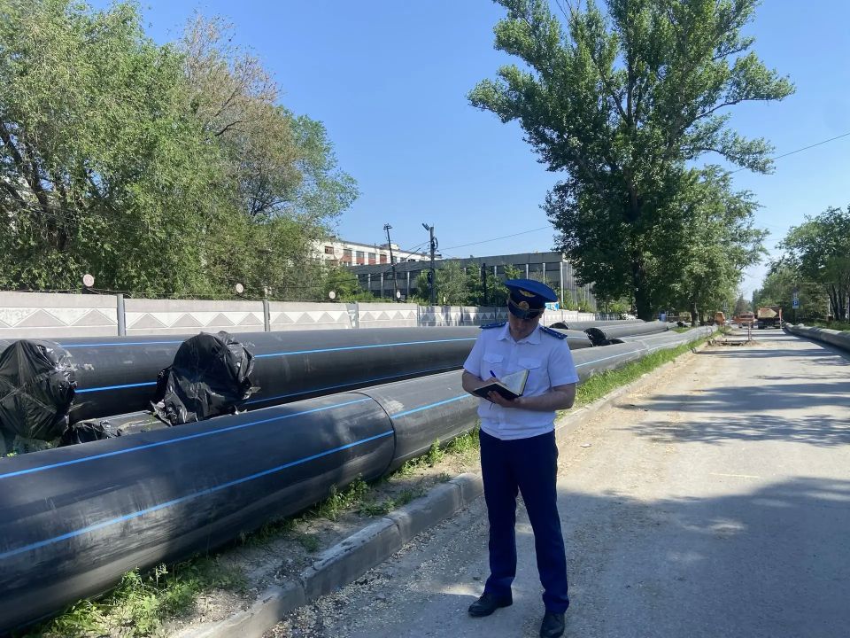 Прокуратура Волжского района г. Саратов контролирует ход проведения работ по капитальному ремонту систем водоснабжения и водоотведения
