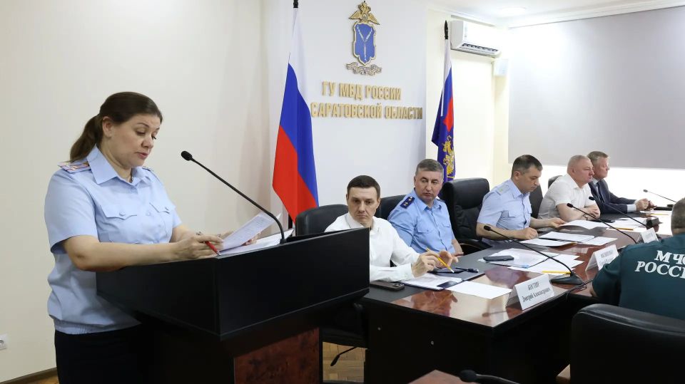 В ГУ МВД России по Саратовской области прошло заседание Оперативного штаба по профилактике правонарушений В ГУ МВД России по Саратовской области прошло заседание Оперативного штаба по профилактике правонарушений