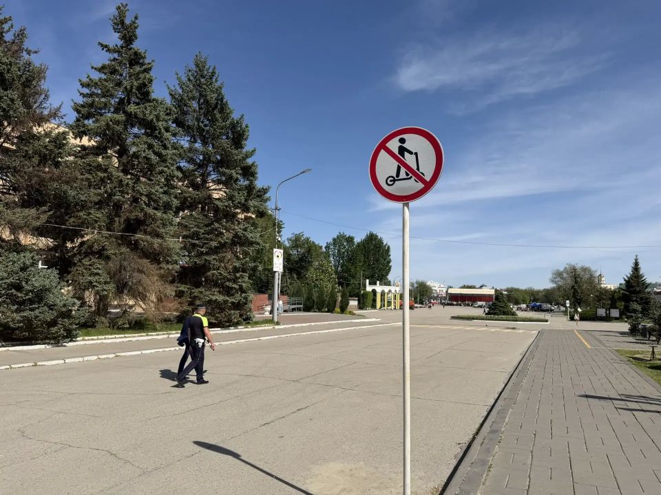 В Энгельсе продолжают ловить нарушителей на самокатах