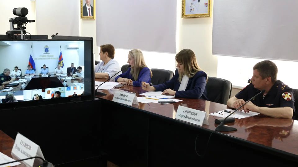 В ГУ МВД России по Саратовской области прошло заседание Оперативного штаба по профилактике правонарушений В ГУ МВД России по Саратовской области прошло заседание Оперативного штаба по профилактике правонарушений