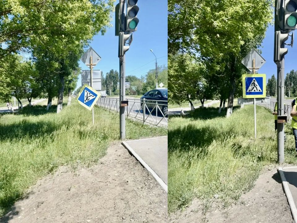 Приводим знаки дорожного движения в нормативное состояние Приводим знаки дорожного движения в нормативное состояние