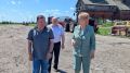 В Балаковском районе, как председатель аграрного комитета Саратовской областной Думы, посетила ООО «Натальинское»