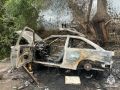 Состояние машины - огонь. Вчерашний пожар в Саратове на Политехнической для 66-летнего мужчины обошелся потерей автотранспорта и ожогами