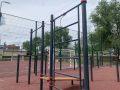 В Хвалынске поставили универсальную спортивную площадку благодаря нацпроекту