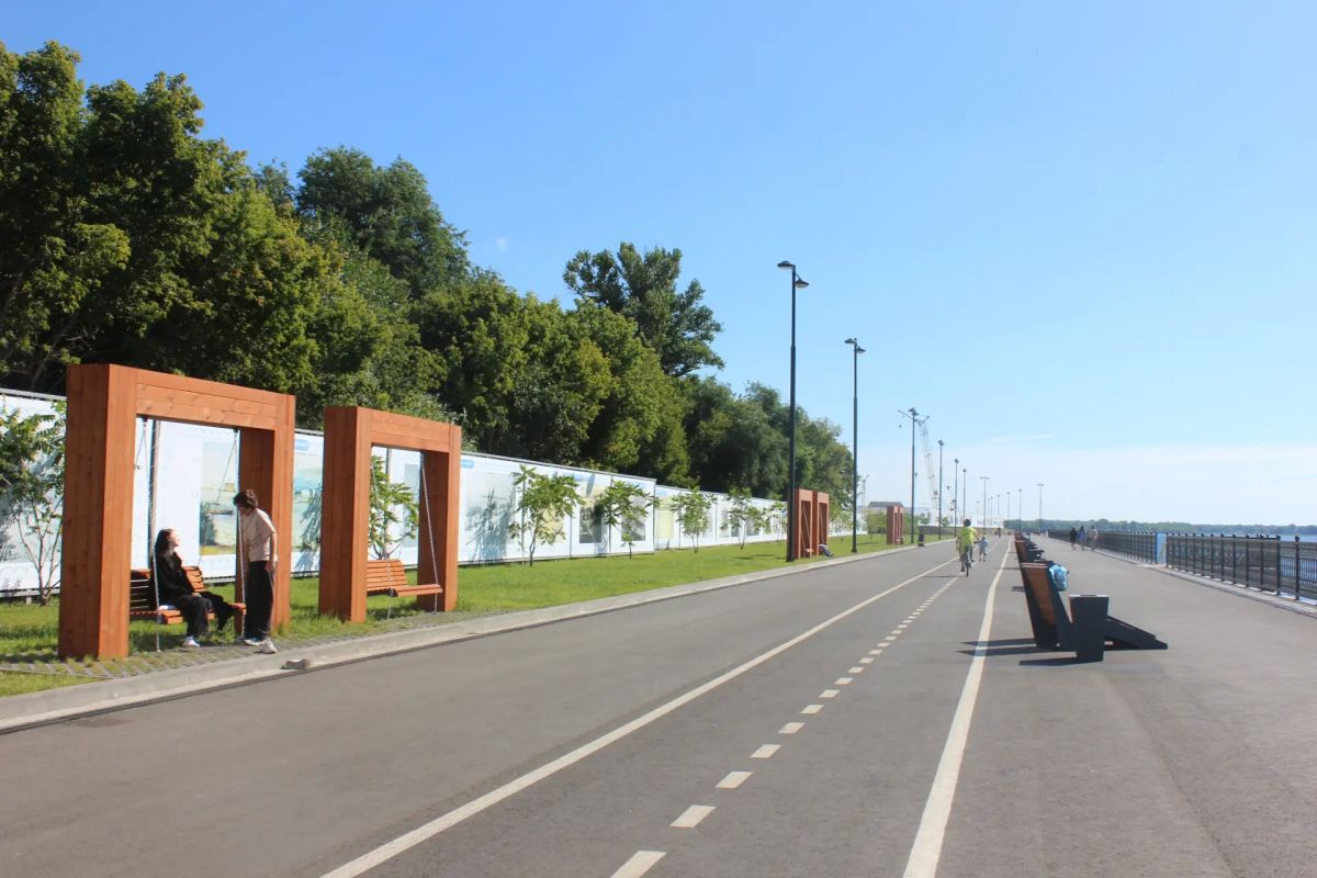 Благоустроенная набережная в Саратове стала самой длинной на Волге Благоустроенная набережная в Саратове стала самой длинной на Волге