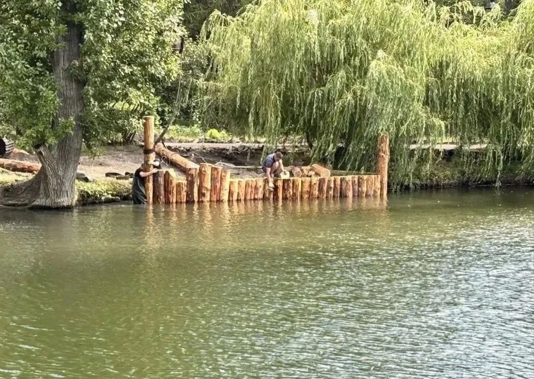 Благоустройство Городского парка культуры и отдыха продолжается Благоустройство Городского парка культуры и отдыха продолжается