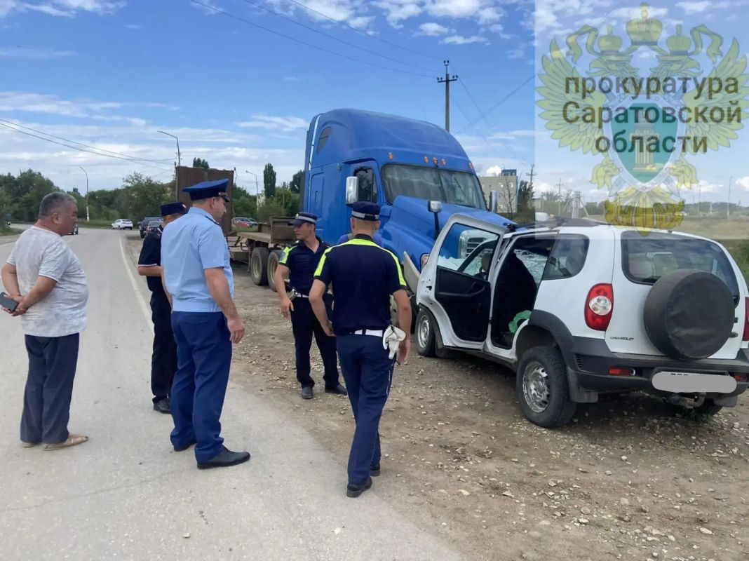 По поручению прокурора Саратовской области Романа Пантелеева прокуратура Краснокутского района организовала проверку по факту ДТП с погибшими