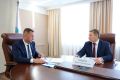 Губернатор Роман Бусаргин провел рабочую встречу с генеральным директором АО «Облкоммунэнерго» Вадимом Ойкиным