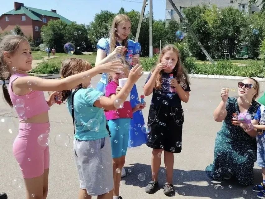 Летние каникулы в самом разгаре Летние каникулы в самом разгаре