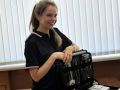 Сотрудники Госавтоинспекции совместно с экспертом-криминалистом провели познавательную экскурсию в отделе полиции для ребят из детского лагеря Базарно-Карабулакского района