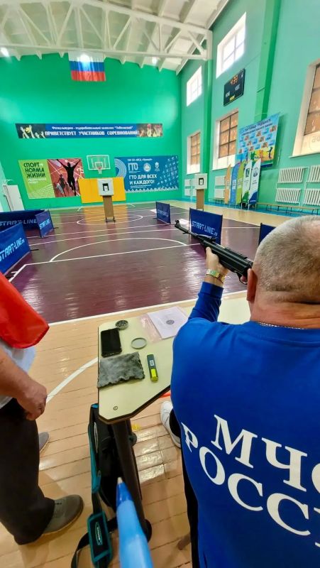 Алгайские пожарные на районной Спартакиаде Алгайские пожарные на районной Спартакиаде