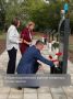 На станции Карамыш Красноармейского района появилась Аллея памяти, посвященная участникам специальной военной операции, отдавшим свои жизни за Родину