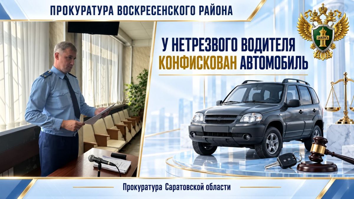 В Воскресенском районе у нетрезвого водителя конфискован автомобиль
