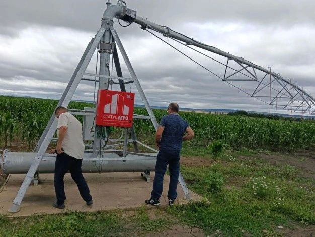 В Новобурасском районе реализуется инвестиционный проект по строительству орошаемого участка В Новобурасском районе реализуется инвестиционный проект по строительству орошаемого участка