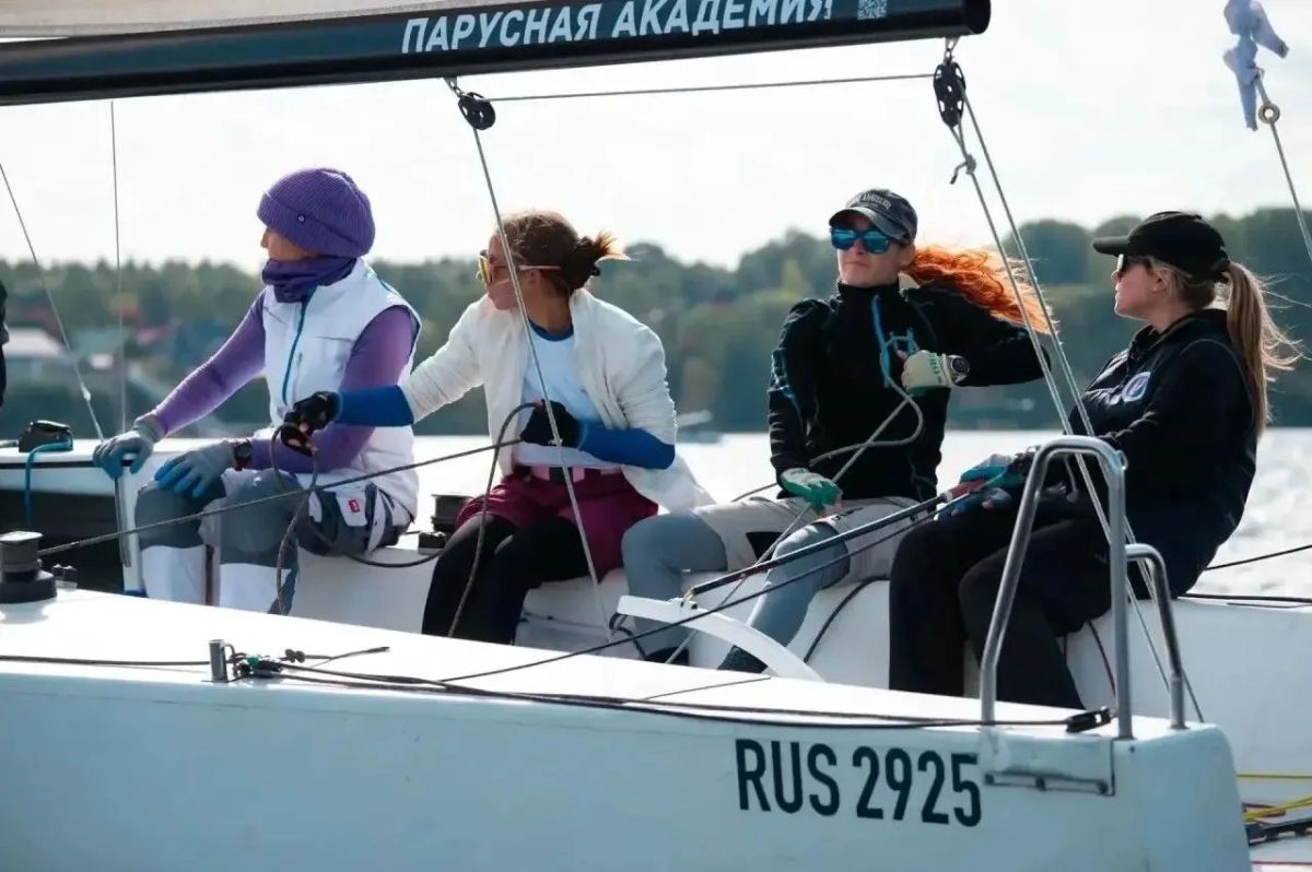 Полина Ерёмина - серебряный призер Чемпионата России по парусному спорту