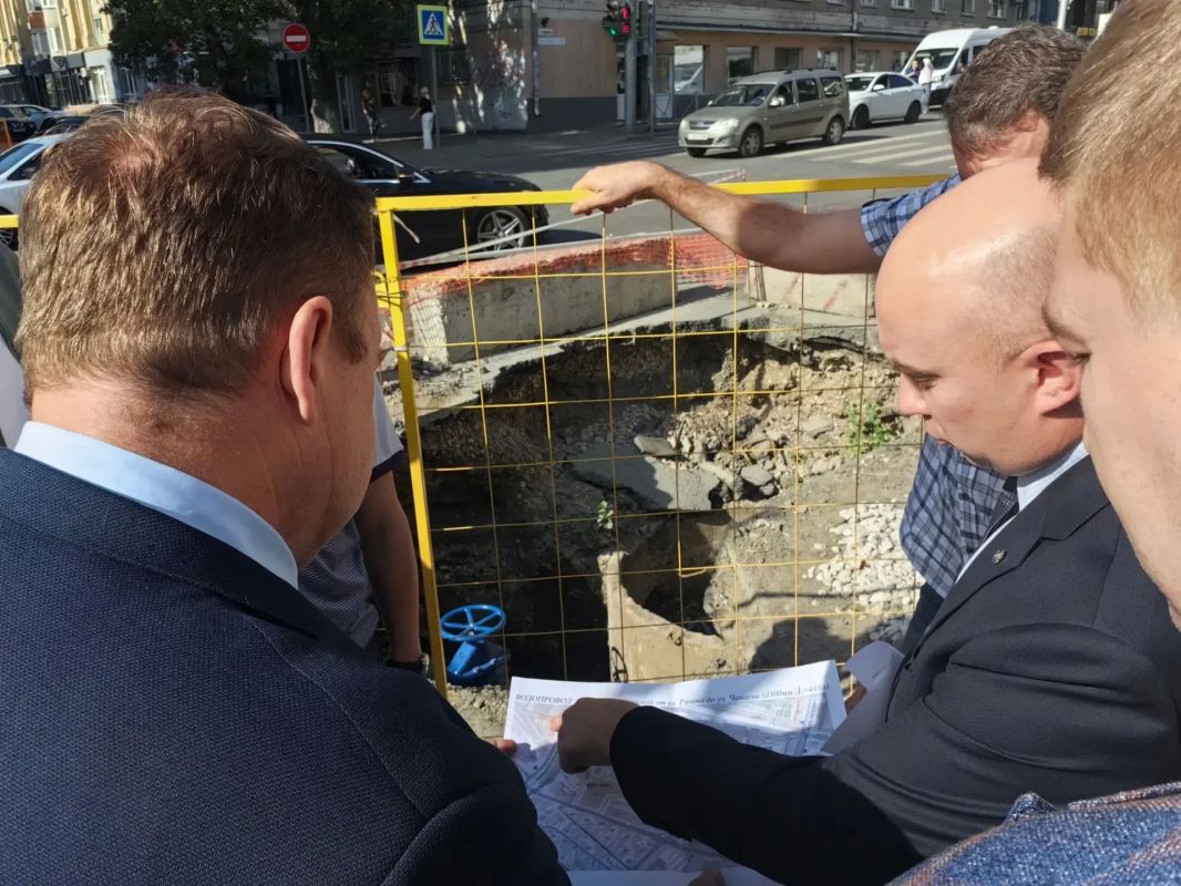 Специальная комиссия проверила реконструкцию сетей водоканала в Саратове Специальная комиссия проверила реконструкцию сетей водоканала в Саратове