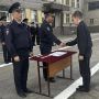 В Центре профессиональной подготовки областного главка состоялась торжественная церемония вручения погон сотрудникам органов внутренних дел в связи с присвоением им первых офицерских званий