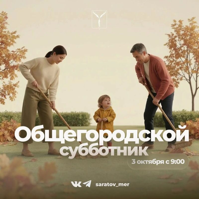 Саратовцев приглашают на субботник