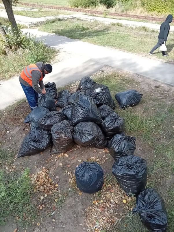 После городских субботников работа не останавливается После городских субботников работа не останавливается