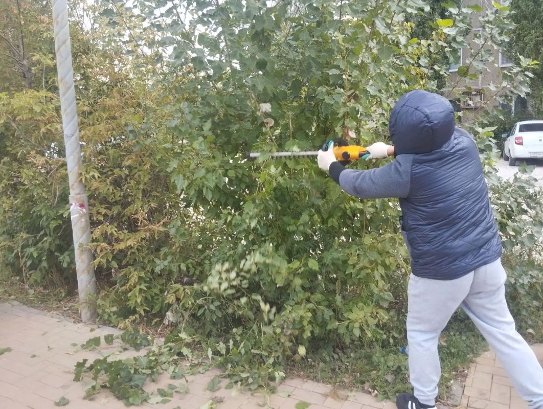 В Энгельсе дан старт субботнику В Энгельсе дан старт субботнику