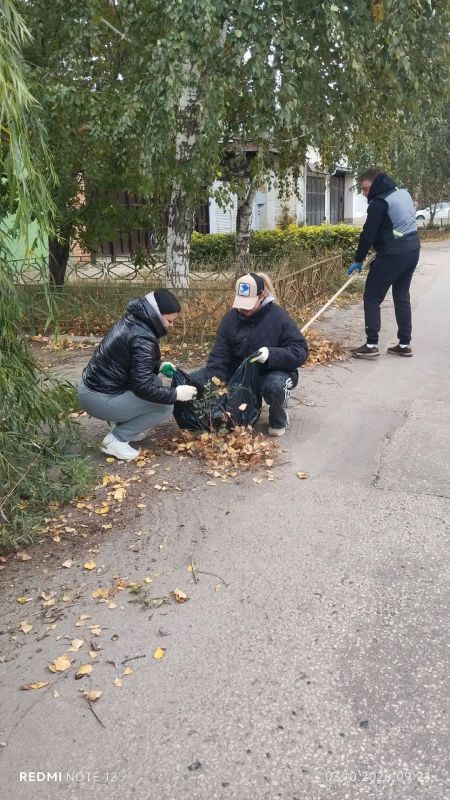 В Энгельсе дан старт субботнику В Энгельсе дан старт субботнику