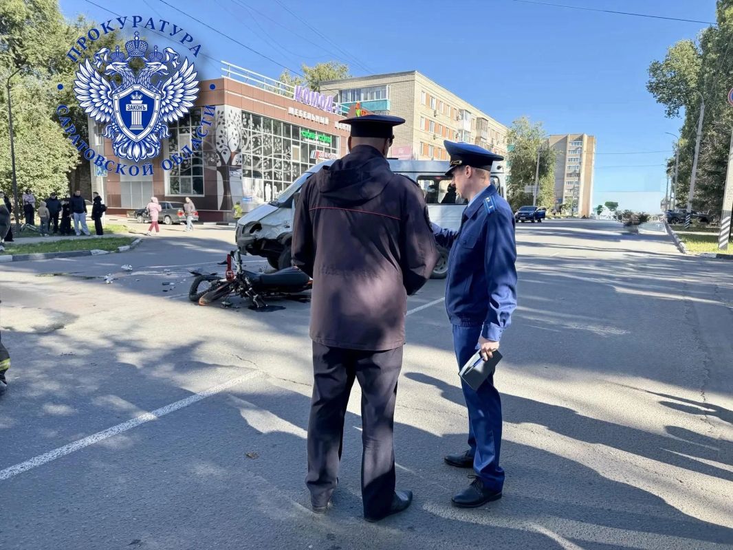 По поручению прокурора Саратовской области Романа Пантелеева организована проверка по факту ДТП, в котором погиб несовершеннолетний