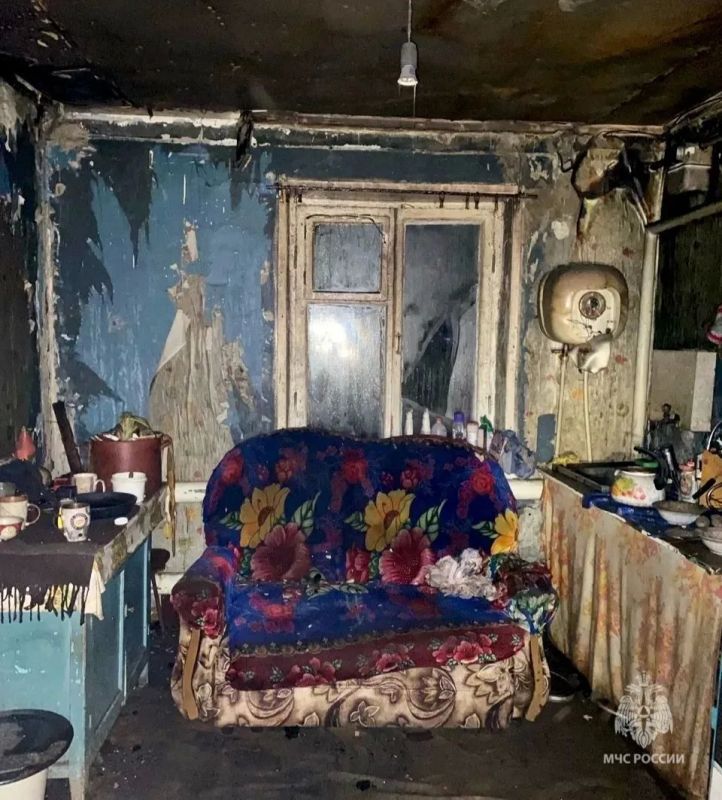 На пожаре в Духовницком районе погибла женщина
