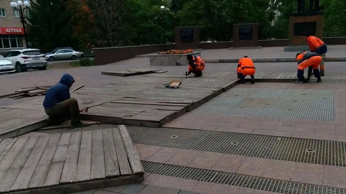 В Балаково началась консервация городских фонтанов