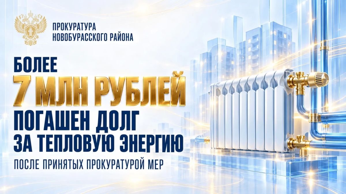 В Саратовской области перед ресурсоснабжающей организацией погашен долг за поставленную тепловую энергию на сумму более 7 млн рублей