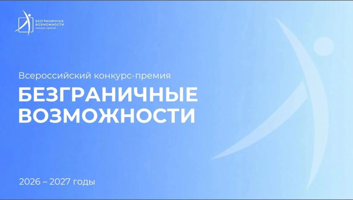 Всероссийский конкурс-премия «Безграничные возможности»: идет прием заявок