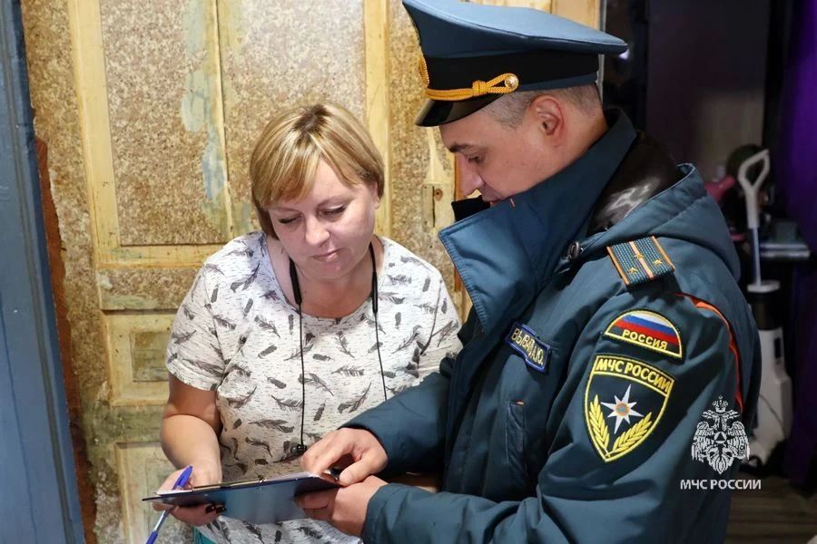 Напомнили правила пожарной безопасности Напомнили правила пожарной безопасности
