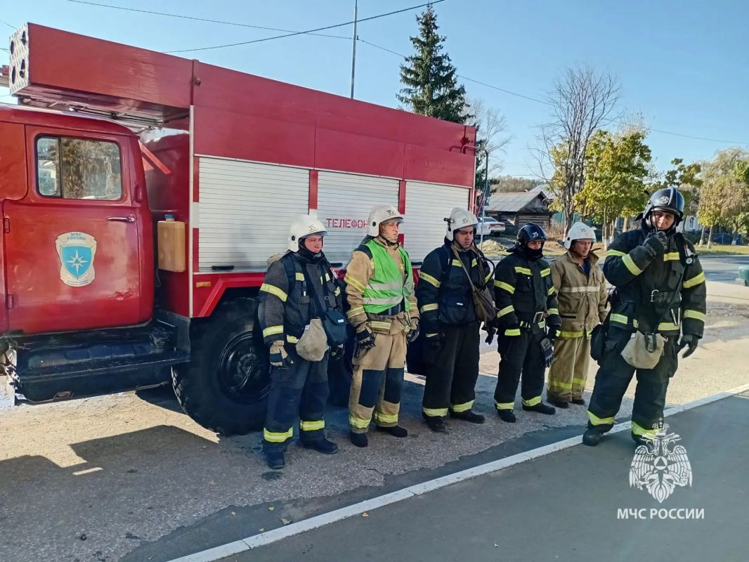 В Балтае эвакуация в детской школе искусств В Балтае эвакуация в детской школе искусств