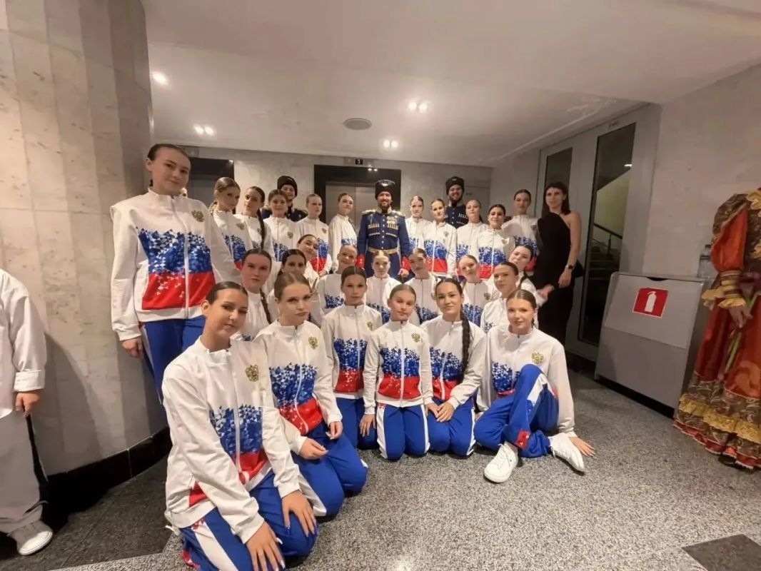 Саратовский танцевальный коллектив выступил на сцене Государственного Кремлевского дворца