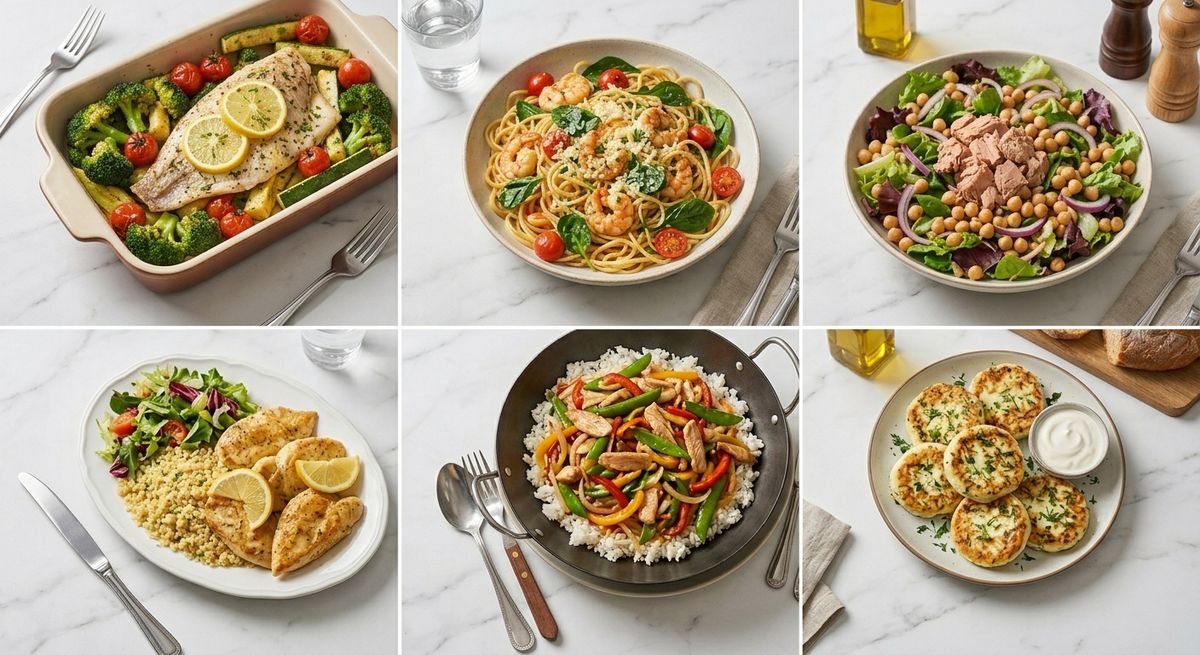 Вкусные и быстрые ужины: 6 рецептов за 30 минут