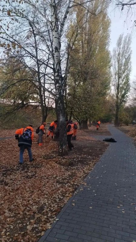 Коммунальные службы с самого утра приводят в порядок улицы города Коммунальные службы с самого утра приводят в порядок улицы города