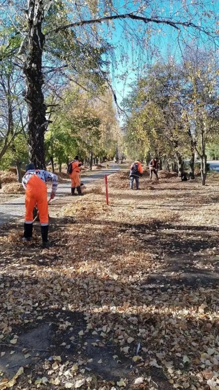 Коммунальные службы с самого утра приводят в порядок улицы города Коммунальные службы с самого утра приводят в порядок улицы города