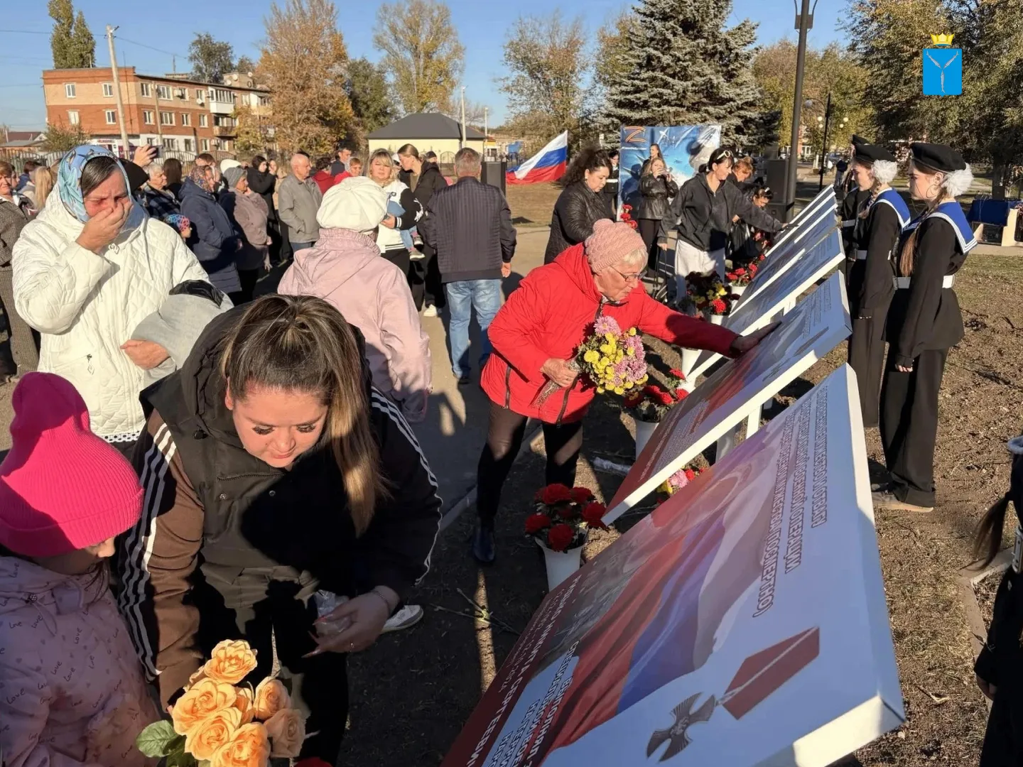 Аллею Славы открыли в поселке Комминтерн