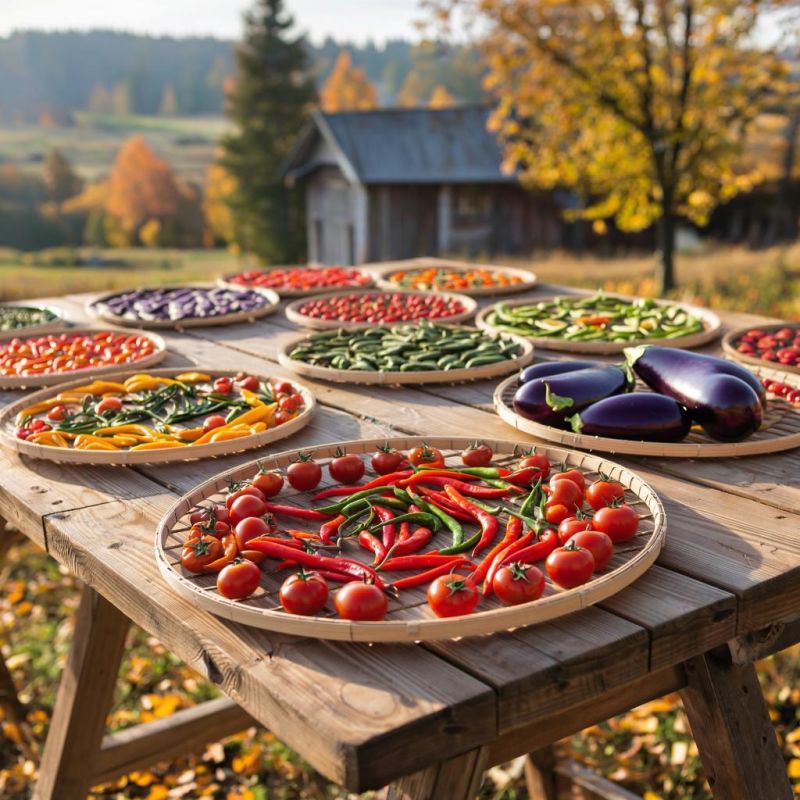 Удобный стол для сушки урожая: создайте своими руками