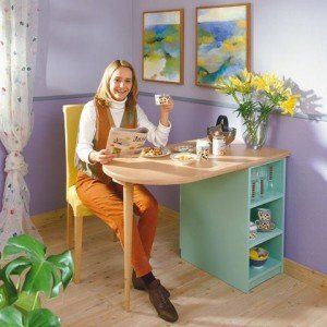 Как выбрать идеальный стол для маленькой кухни