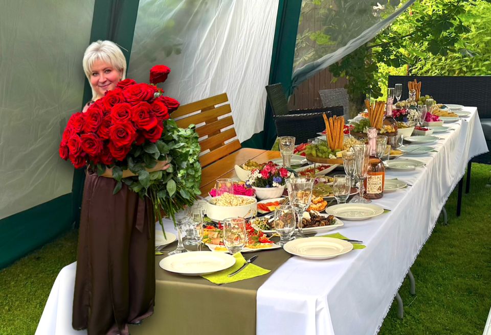 Праздничный стол: как прошел день рождения в кругу семьи